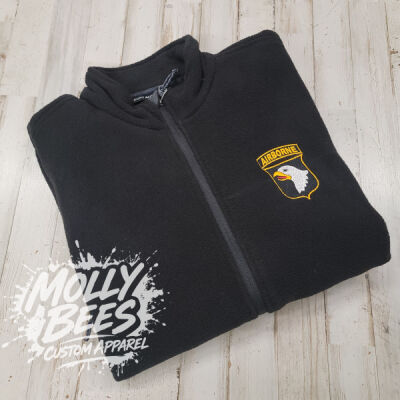 Embroidered- Airborne Fleece Jacket  Thumbnail