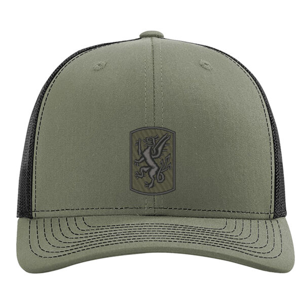 415th Chem BDE Embroidery  - Snapback Trucker Cap Thumbnail