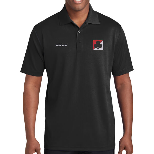 Bandit Club + Custom Name  - PosiCharge ® RacerMesh ® Polo Thumbnail